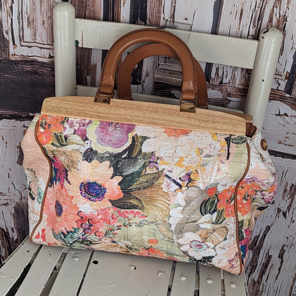 Tory Burch Attersee Patchwork Handbag - image 5